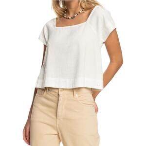 Roxy White Blouse